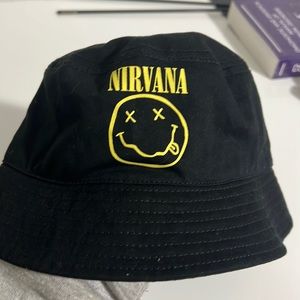 Nirvana bucket hat (never worn)